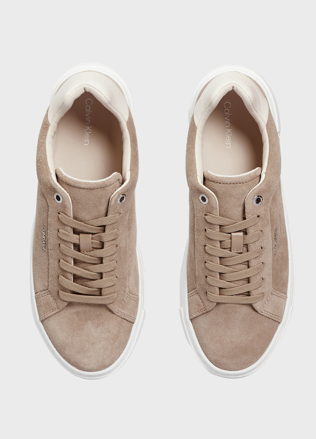 Кроссовки Calvin Klein бежевые всесезоны (366302567)