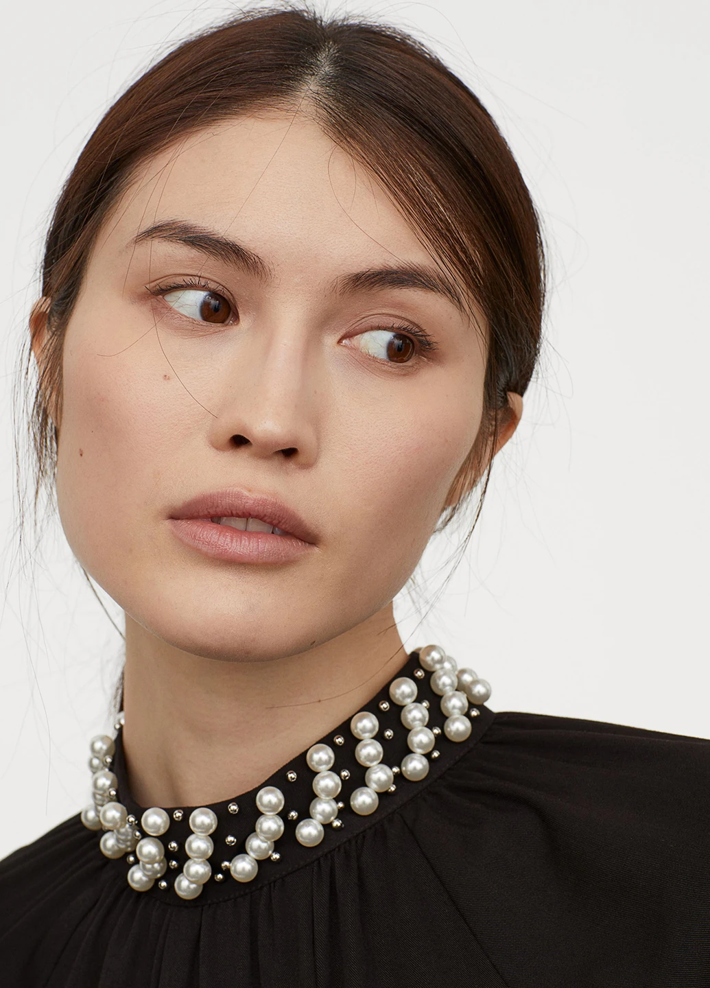 Чорна кежуал сукня а-силует H&M однотонна