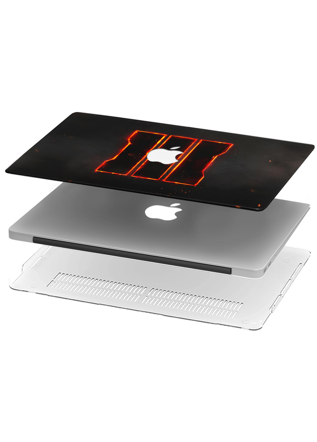 Чехол пластиковый для Apple MacBook Pro 16 A2141 Секретные операции (Black Ops) (9494-2125) MobiPrint (218505536)