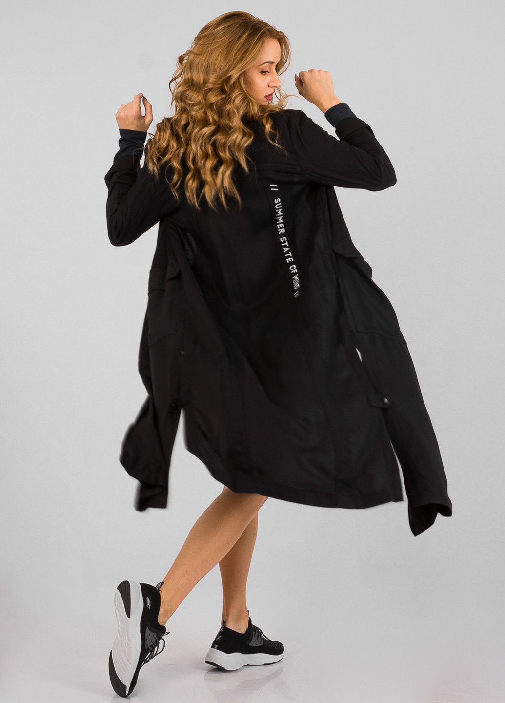 Плащ Only без застібки демісезон (253391436)