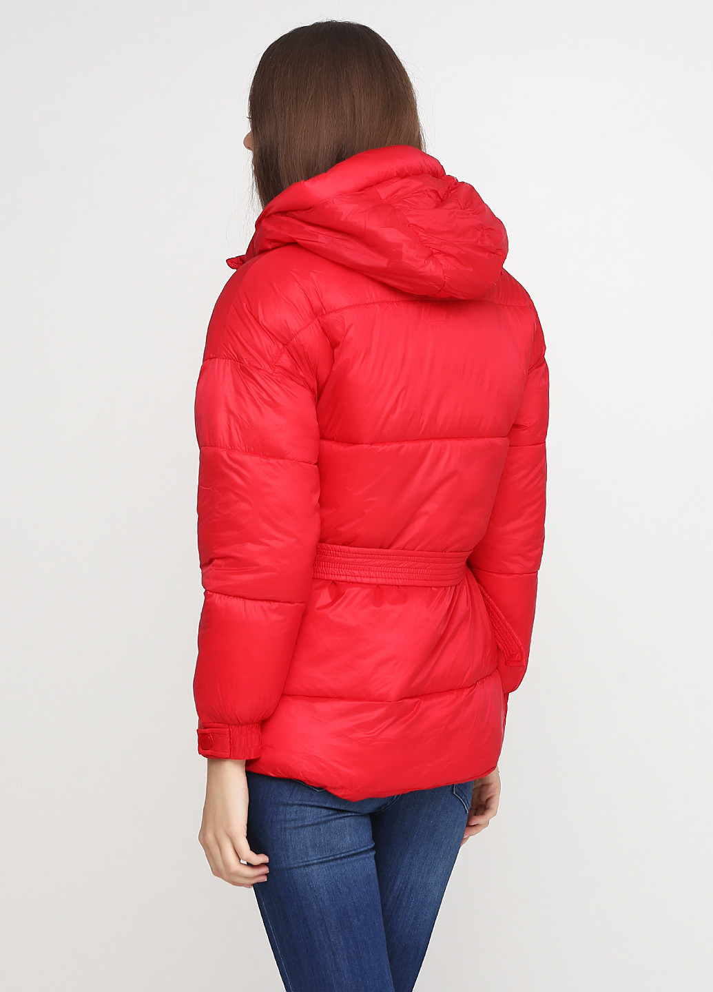 Красная демисезонная куртка Shuyuge