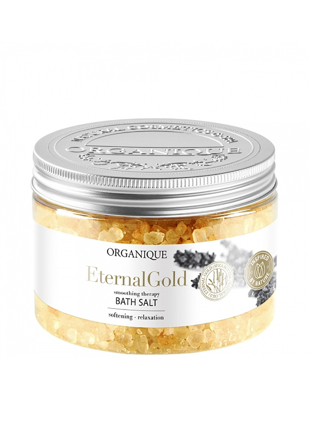 Ароматная натуральная соль для ванны - Золотая (Крупные гранулы) Eternal Gold 600г 208146 Organique (231263427)