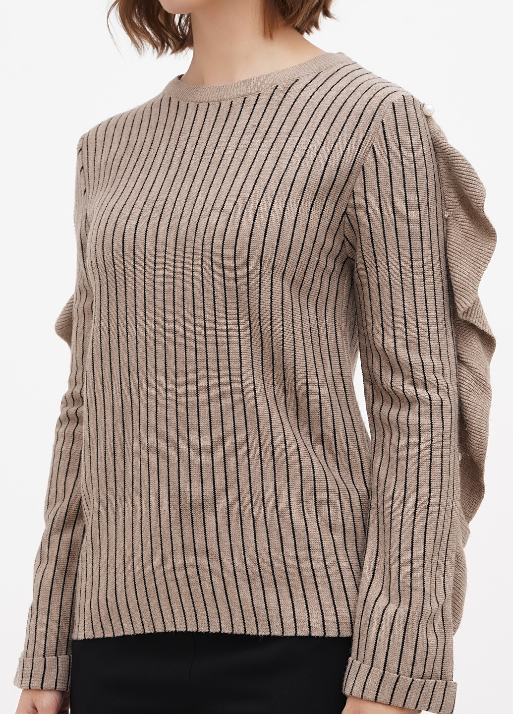 Темно-бежевий демісезонний джемпер джемпер Sassofono