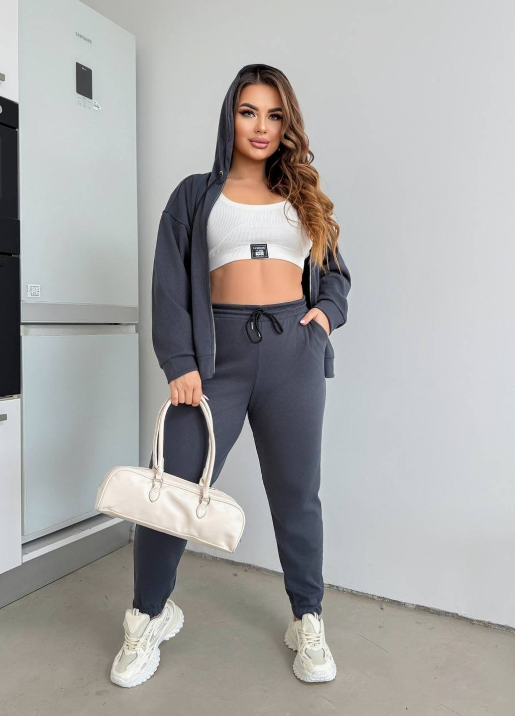 Костюм (толстовка, брюки) Fashion (337094457)