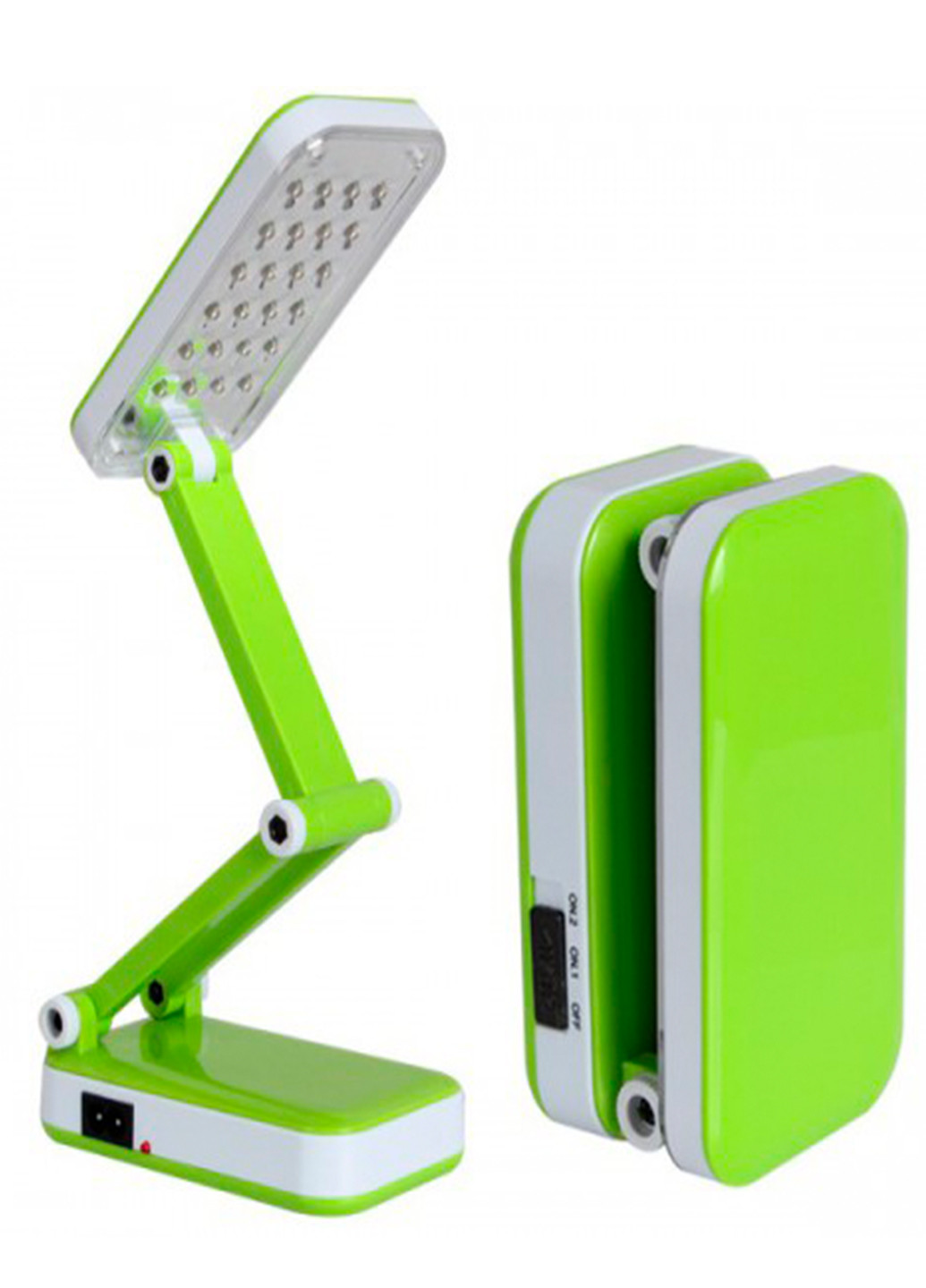 Настільна лампа трансформер Topwel LED-666 24 LED Зелений XO (242540783)
