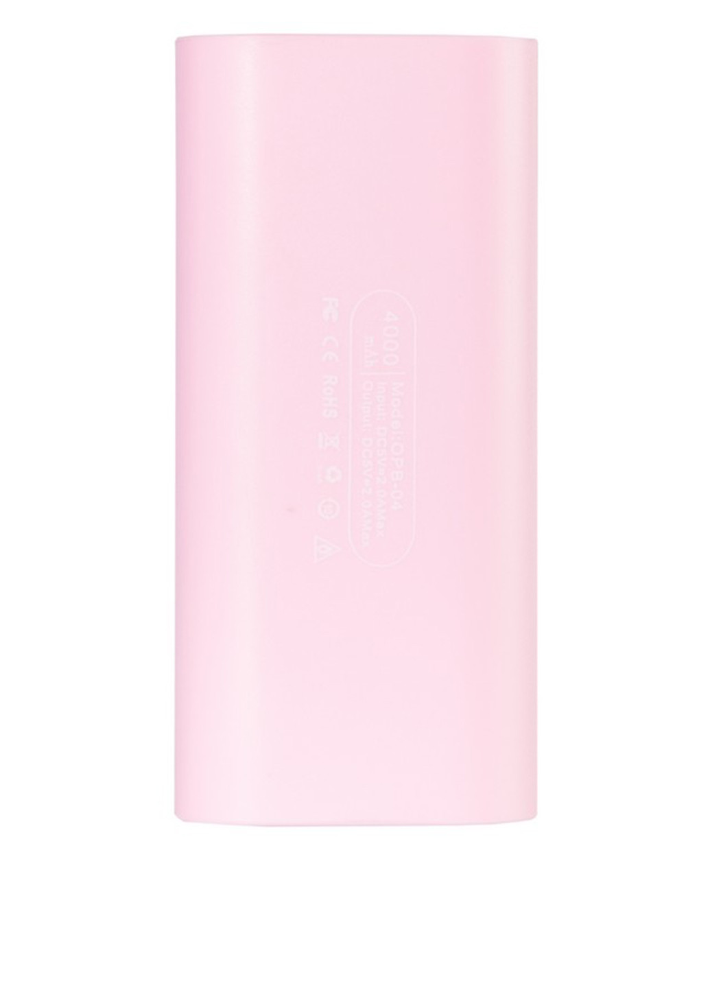 Универсальная батарея 4000mAh Pink (павербанк) Optima OPB-4