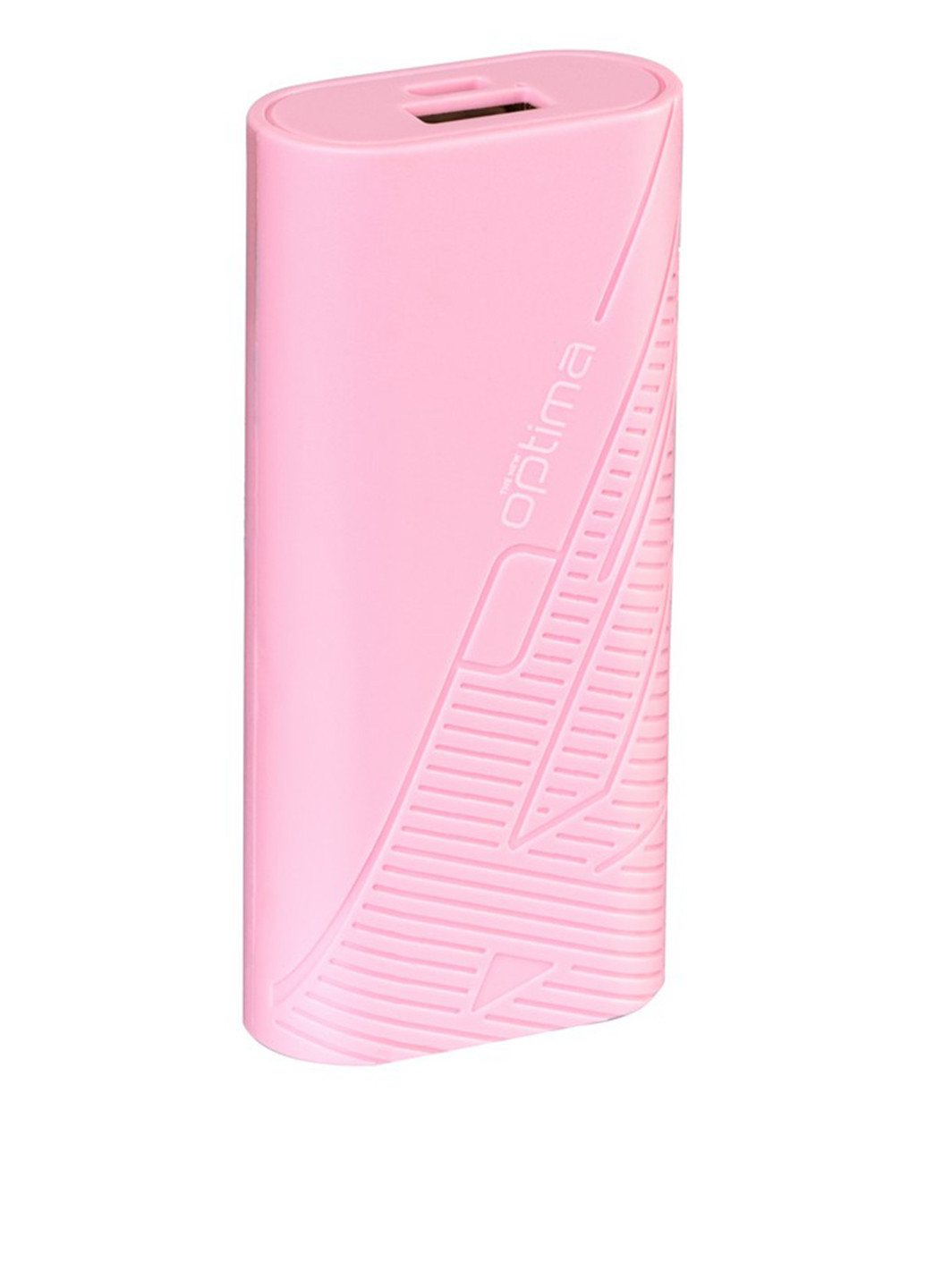 Универсальная батарея 4000mAh Pink (павербанк) Optima OPB-4