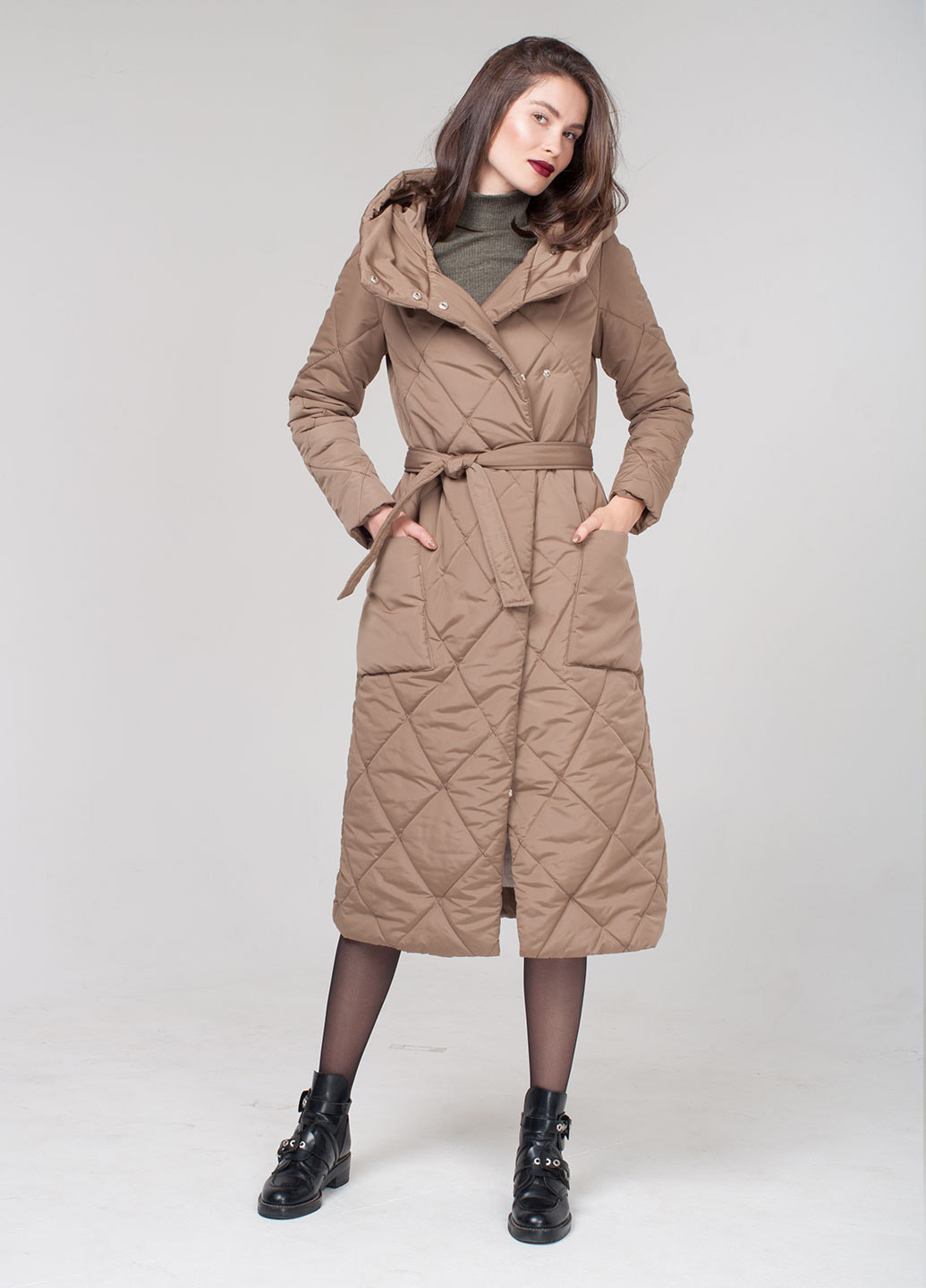 Світло-коричнева демісезонна куртка Margerry