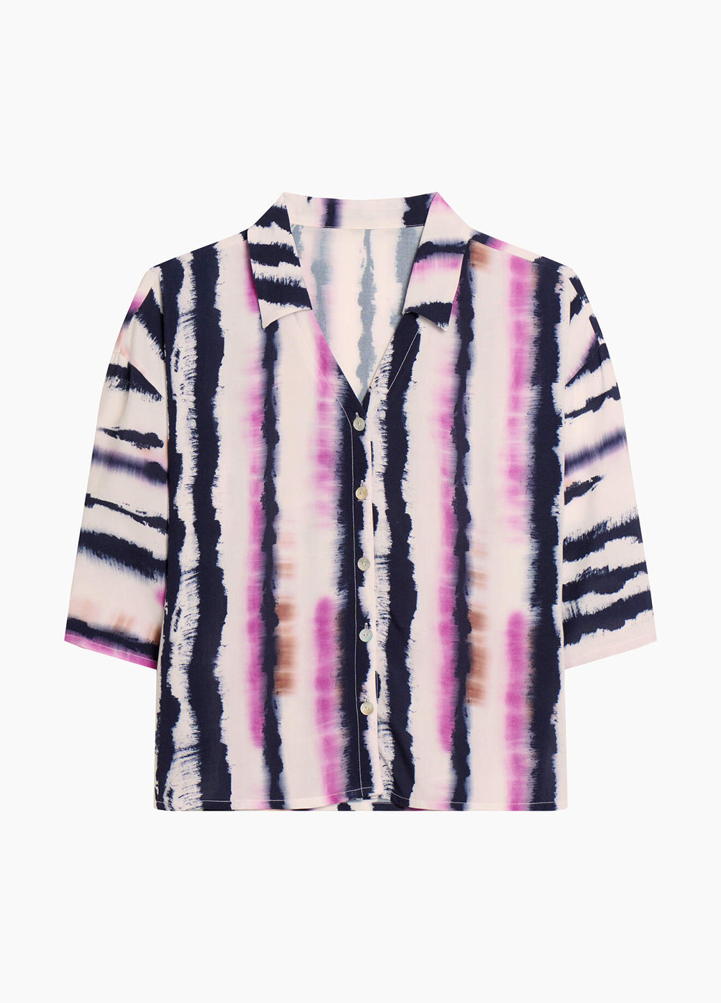 Комбинированная демисезонная блуза Orsay