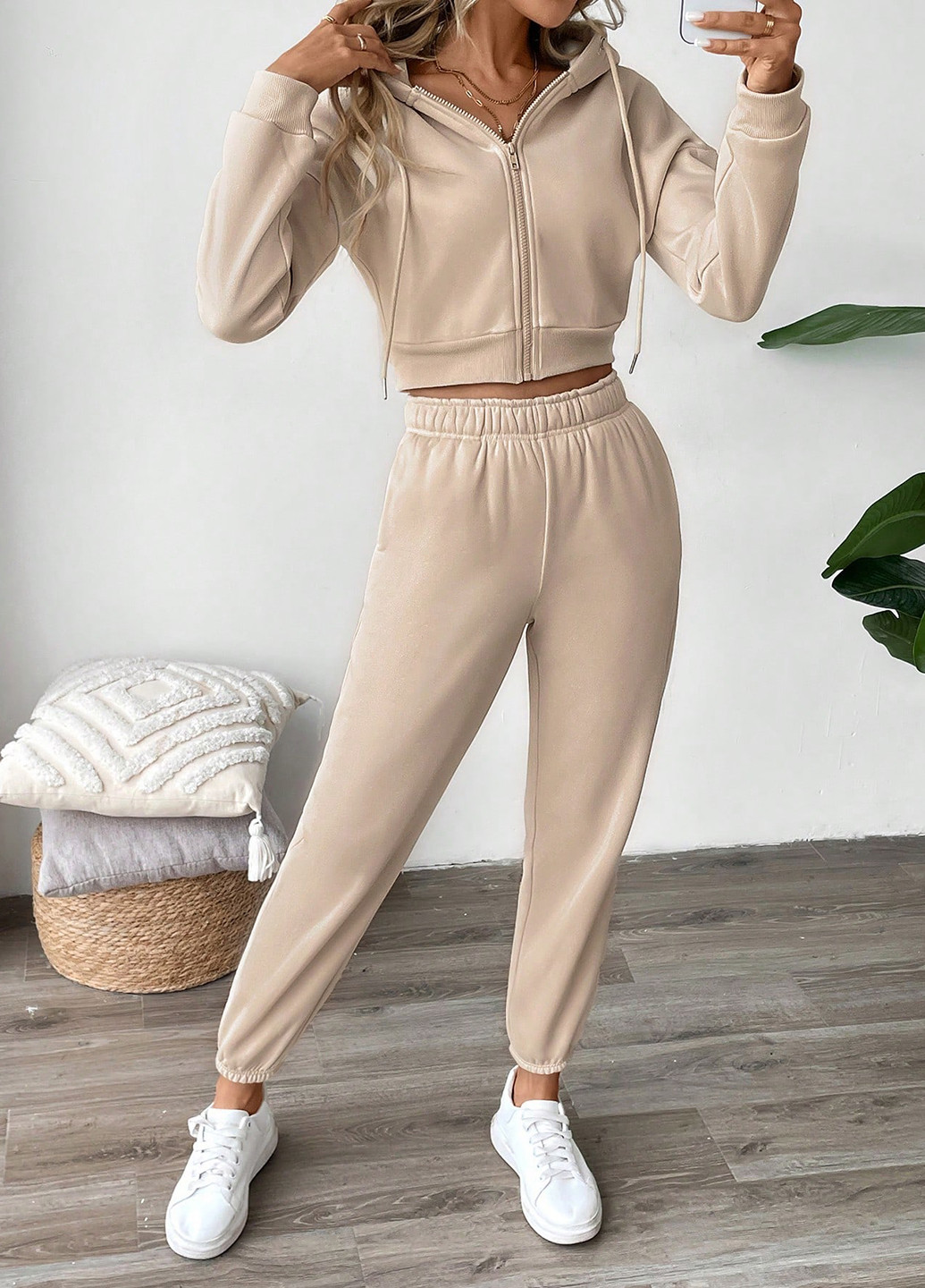 Спортивний костюм (толстовка, штани) SHEIN (332805534)