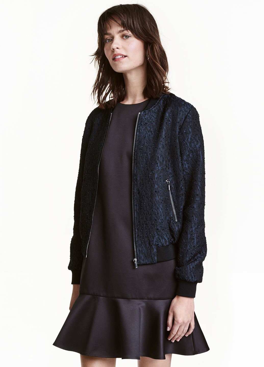 Бомбер H&M на молнии (365716713)