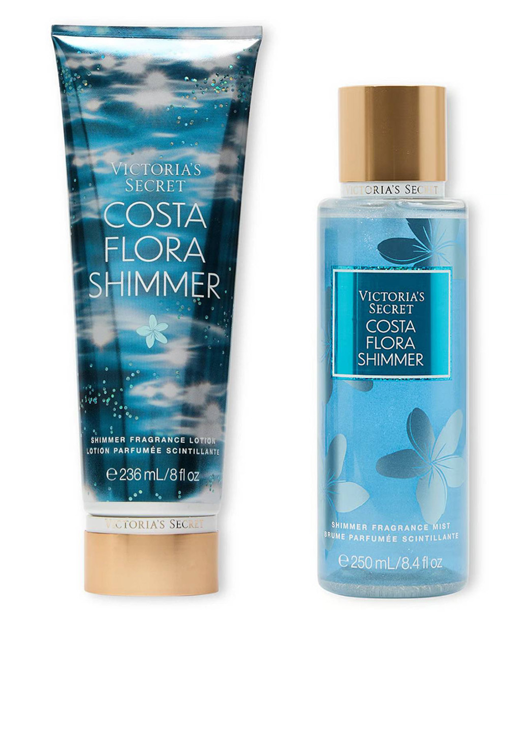 Набор Costa Flora Shimmer (мист, лосьон), 500 мл Victoria's Secret (342372241)