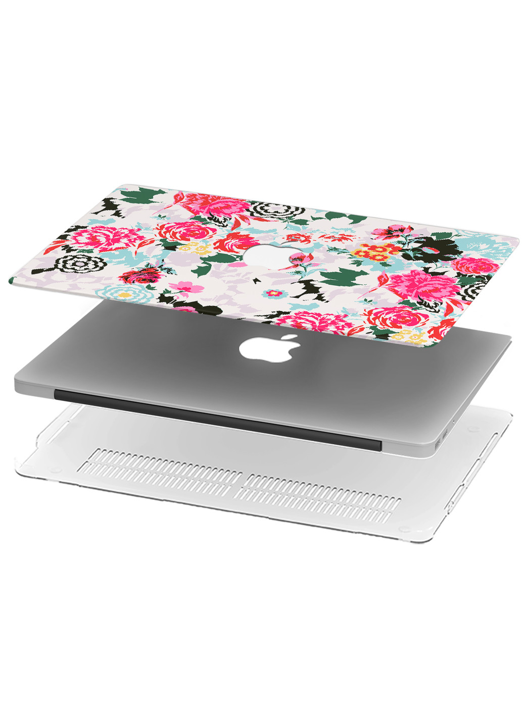 Чохол пластиковий для Apple MacBook Pro 16 A2141 Квіти (Flowers) (9494-1934) MobiPrint (218528111)