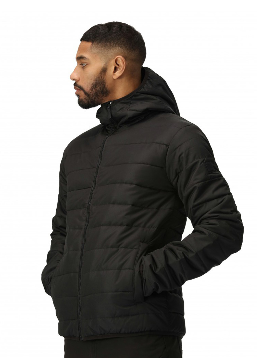 Чорна зимня куртка Regatta Helfa