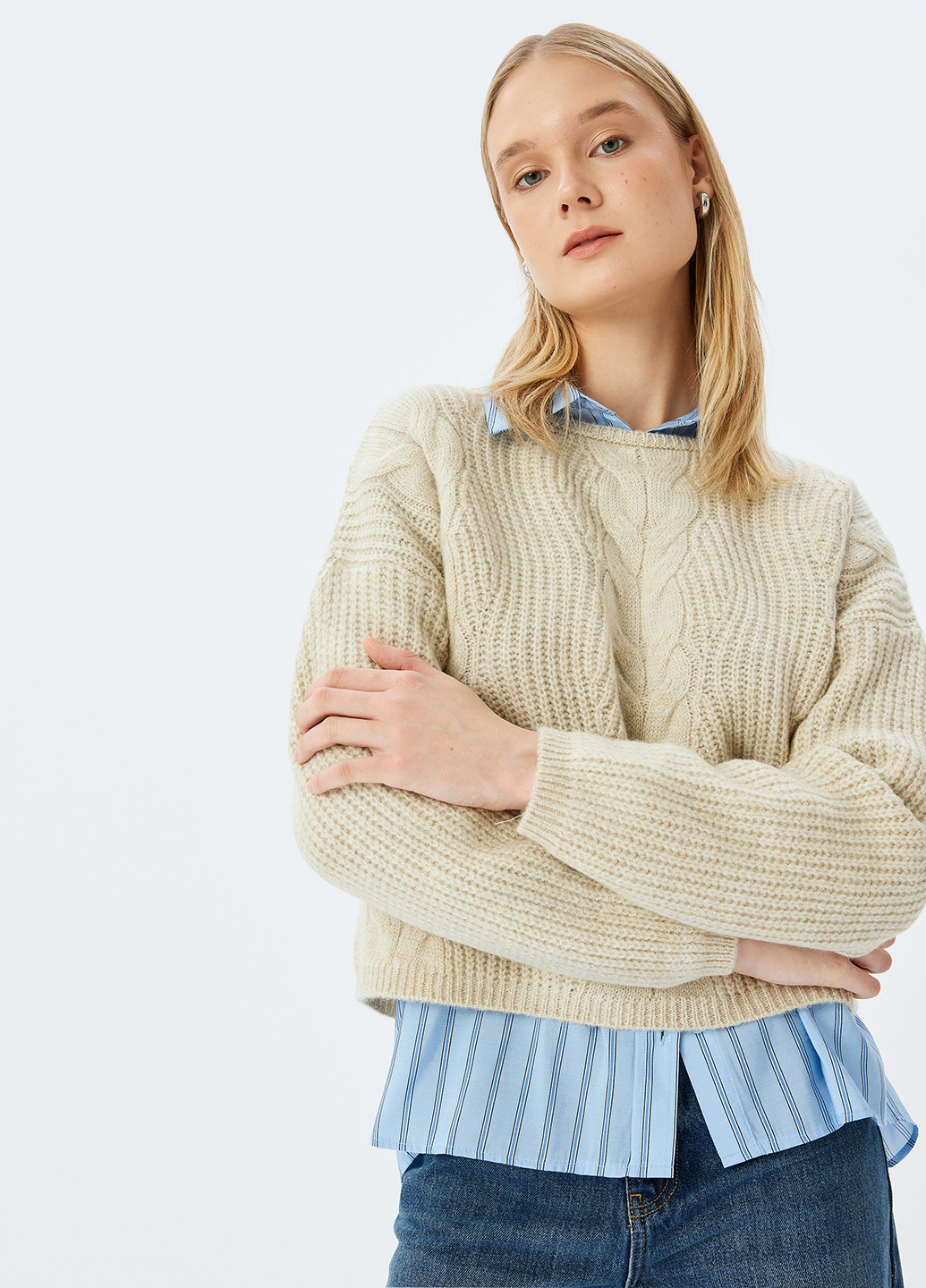 Світло-бежевий демісезонний джемпер джемпер KOTON