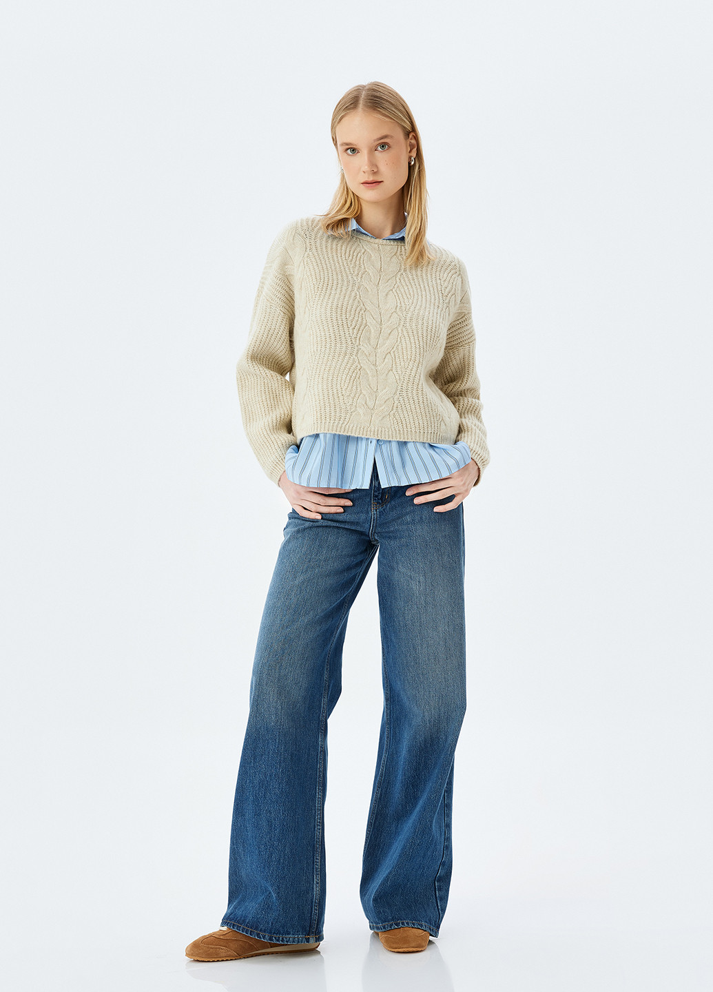 Світло-бежевий демісезонний джемпер джемпер KOTON