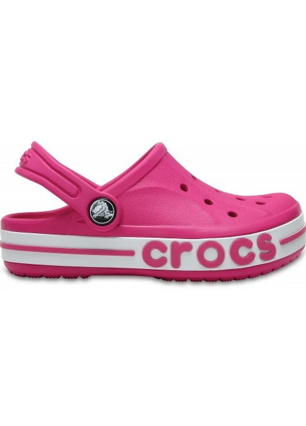 Малиновые сабо крокс Crocs