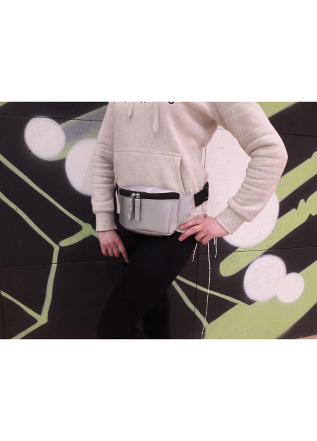 Женская сумка на пояс (бананка) 22х12х4 см Sambag (210475381)