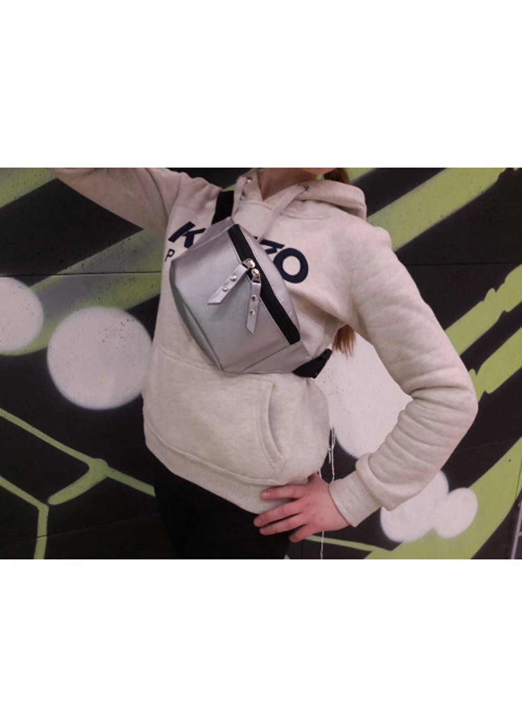 Женская сумка на пояс (бананка) 22х12х4 см Sambag (210475381)