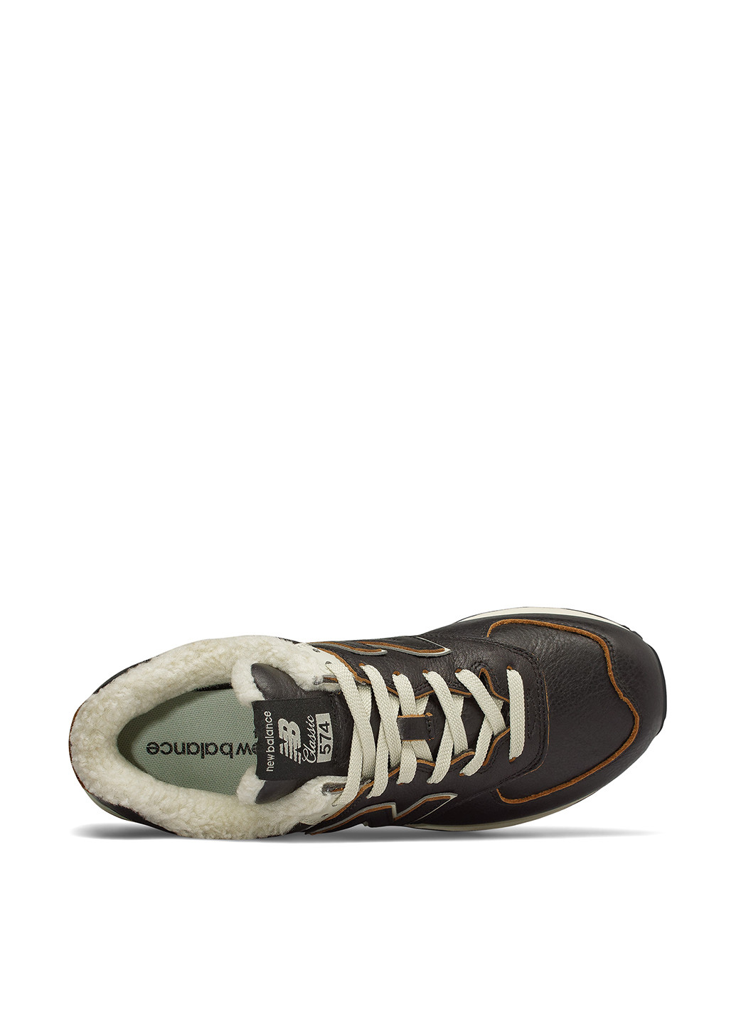 Темно-коричневые осенние кроссовки New Balance