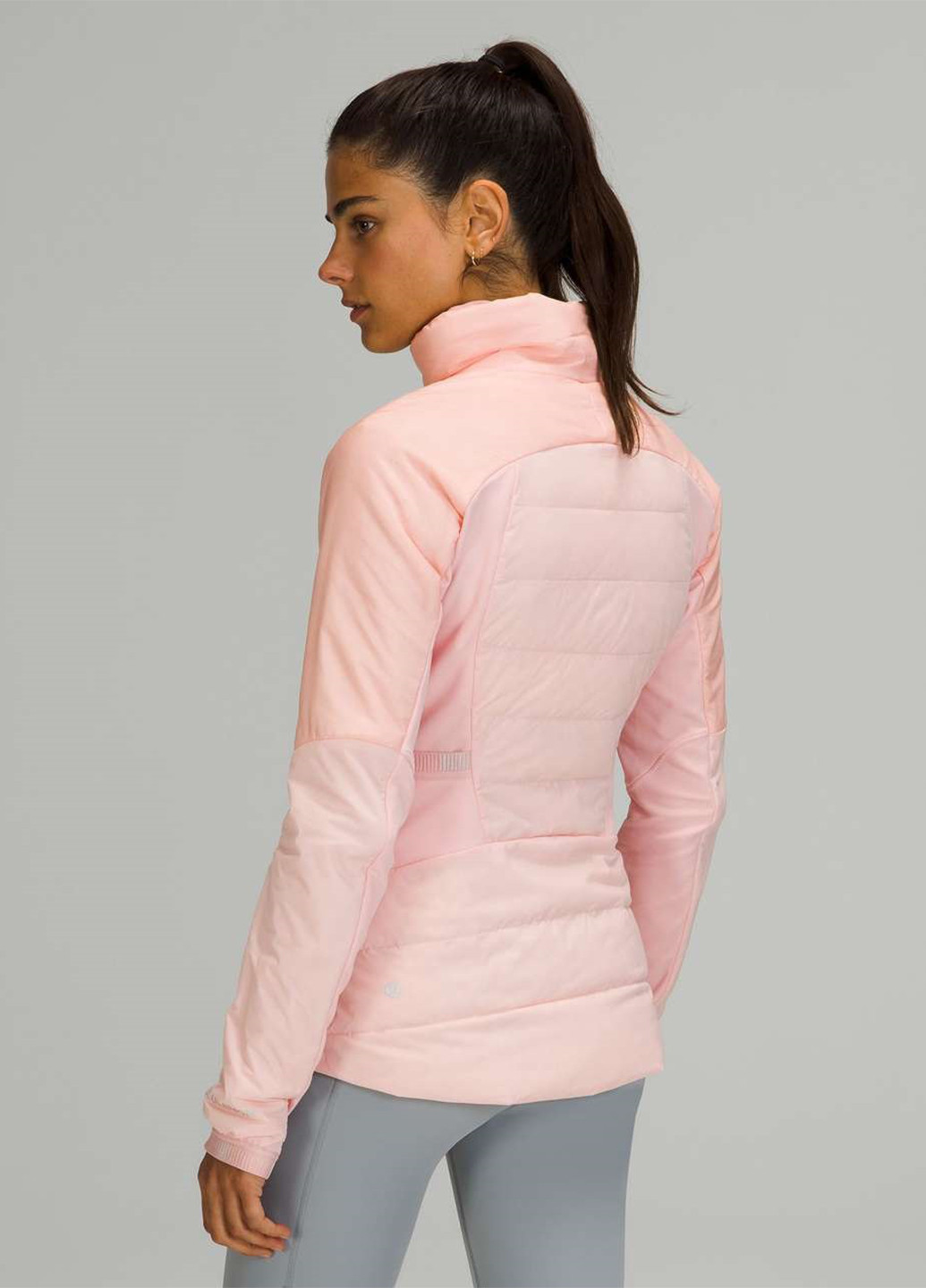 Пудровий демісезонний Пуховик Lululemon Athletica
