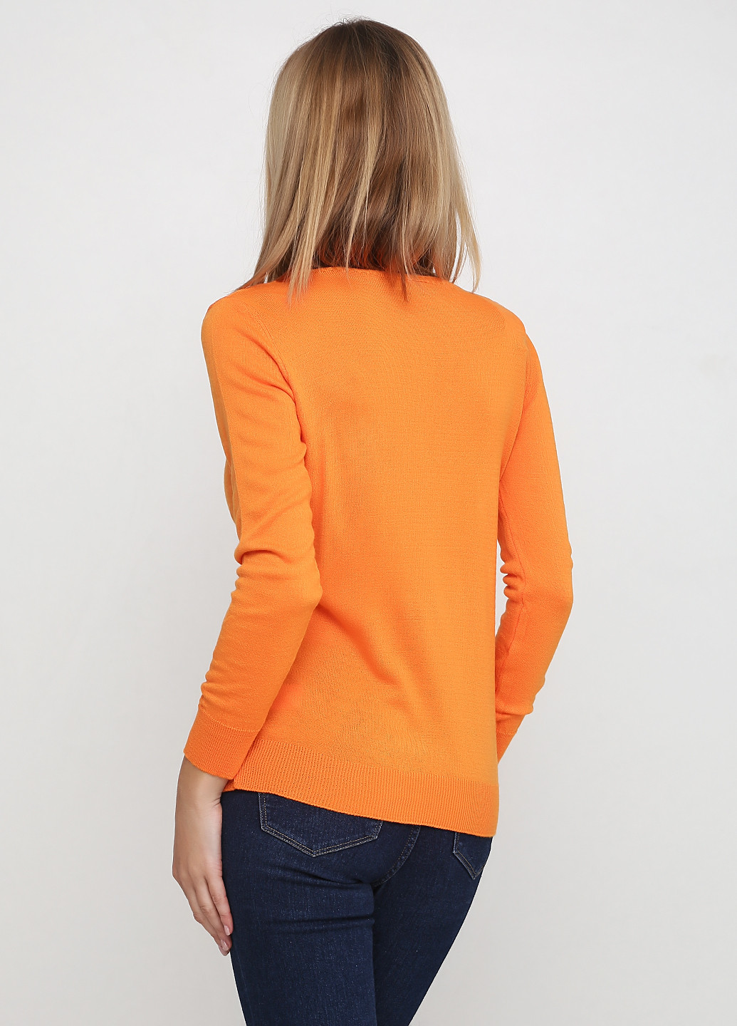 Оранжевый демисезонный пуловер пуловер Griffon
