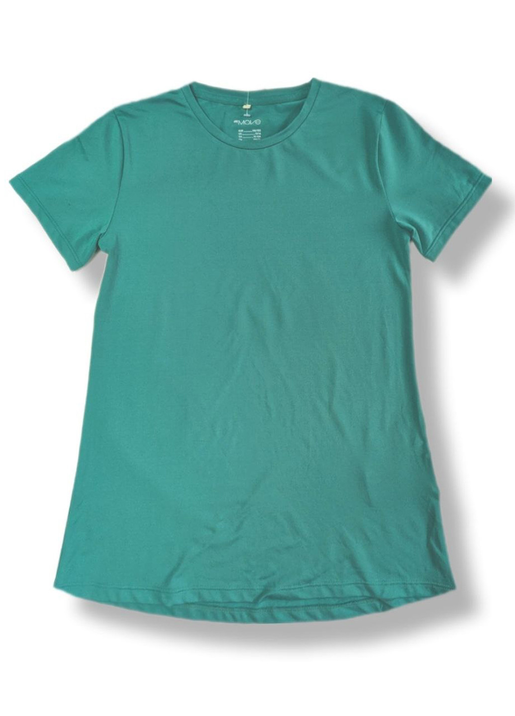 Зеленая летняя футболка H&M