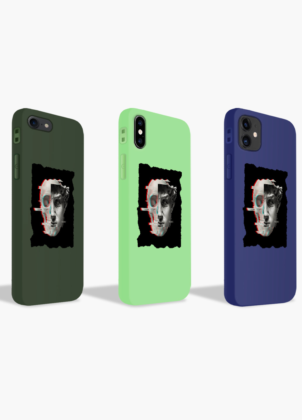 Чохол силіконовий Apple Iphone Xr Ренесанс Давид (Renaissance David) (8225-1585) MobiPrint (219491830)