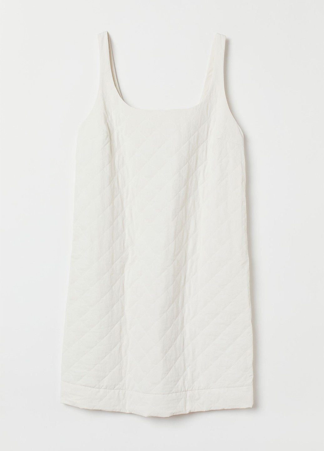 Молочна кежуал сукня а-силует H&M однотонна