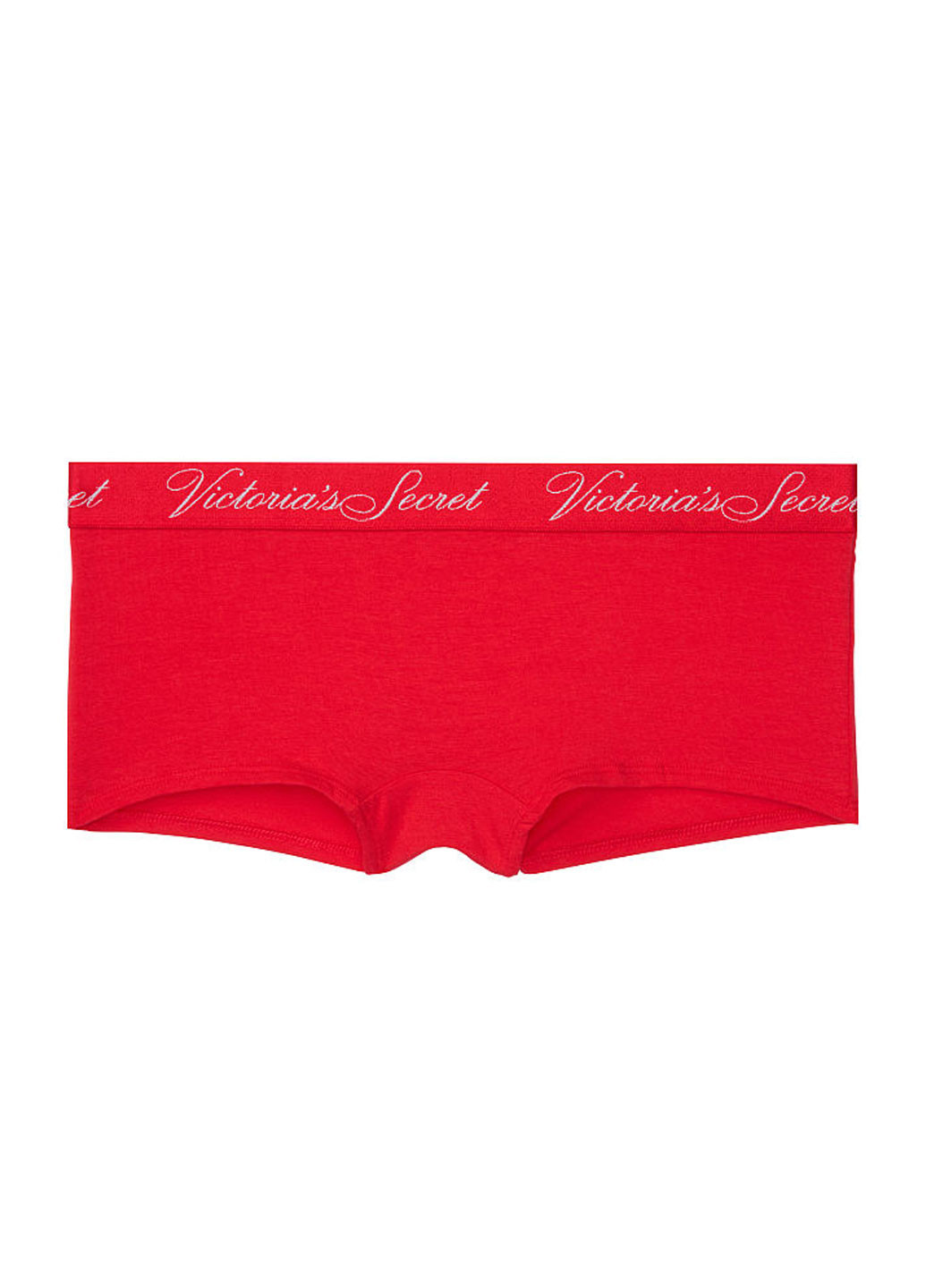 Трусы Victoria's Secret трусики-шорты логотипы коралловые повседневные трикотаж