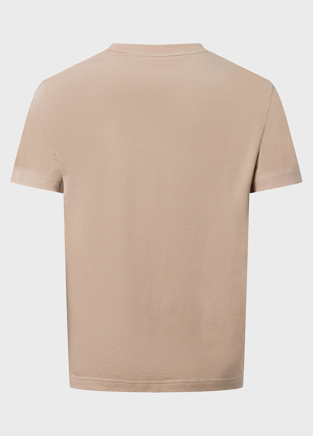 Бежевая футболка Gant