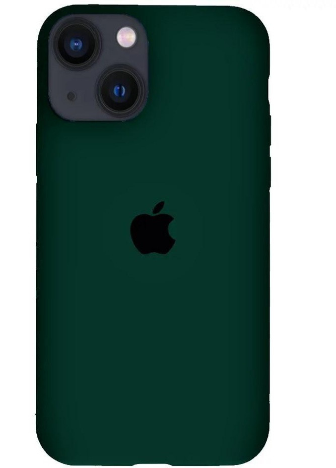 Силіконовий Чохол Накладка Silicone Case для iPhone 13 Atrovirens No Brand (254091631)
