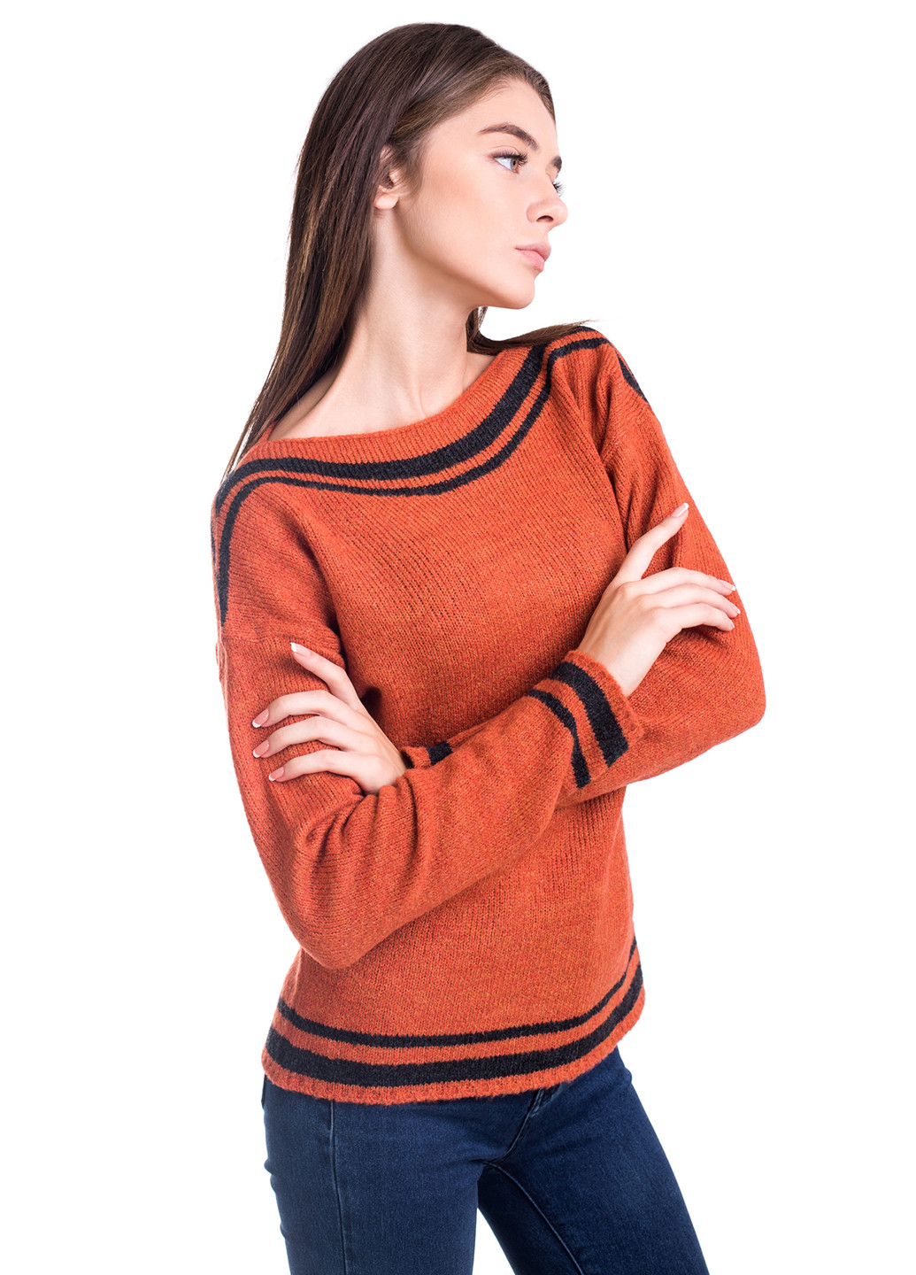 Оранжевый демисезонный джемпер джемпер Bakhur