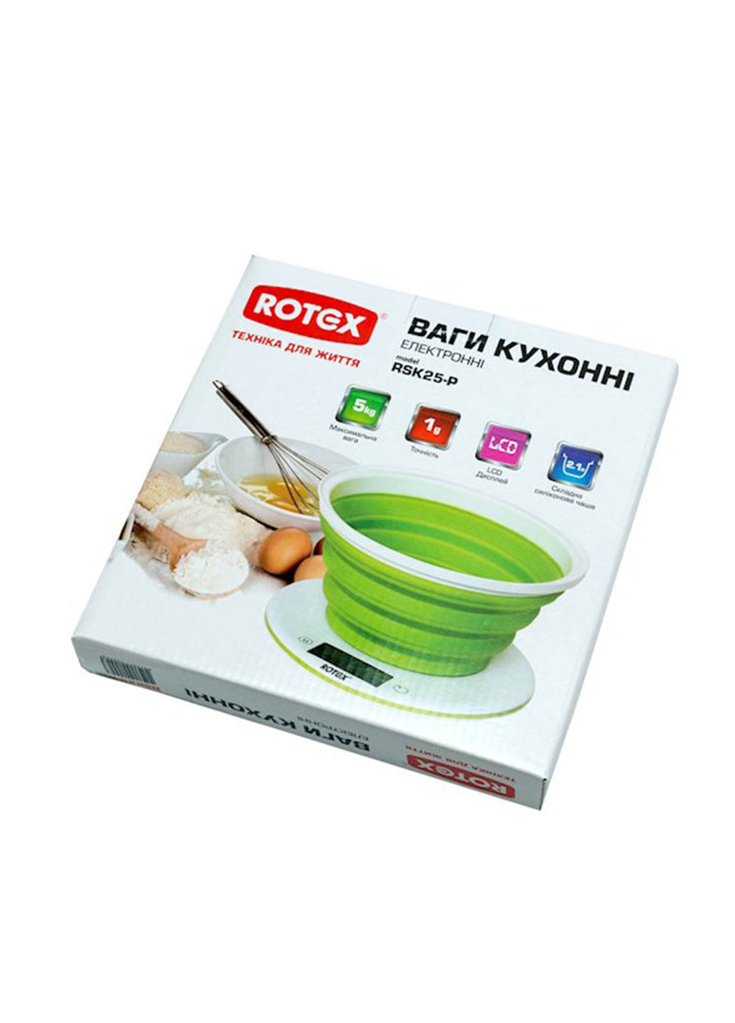 Ваги кухонні Rotex rsk25-p (138094026)