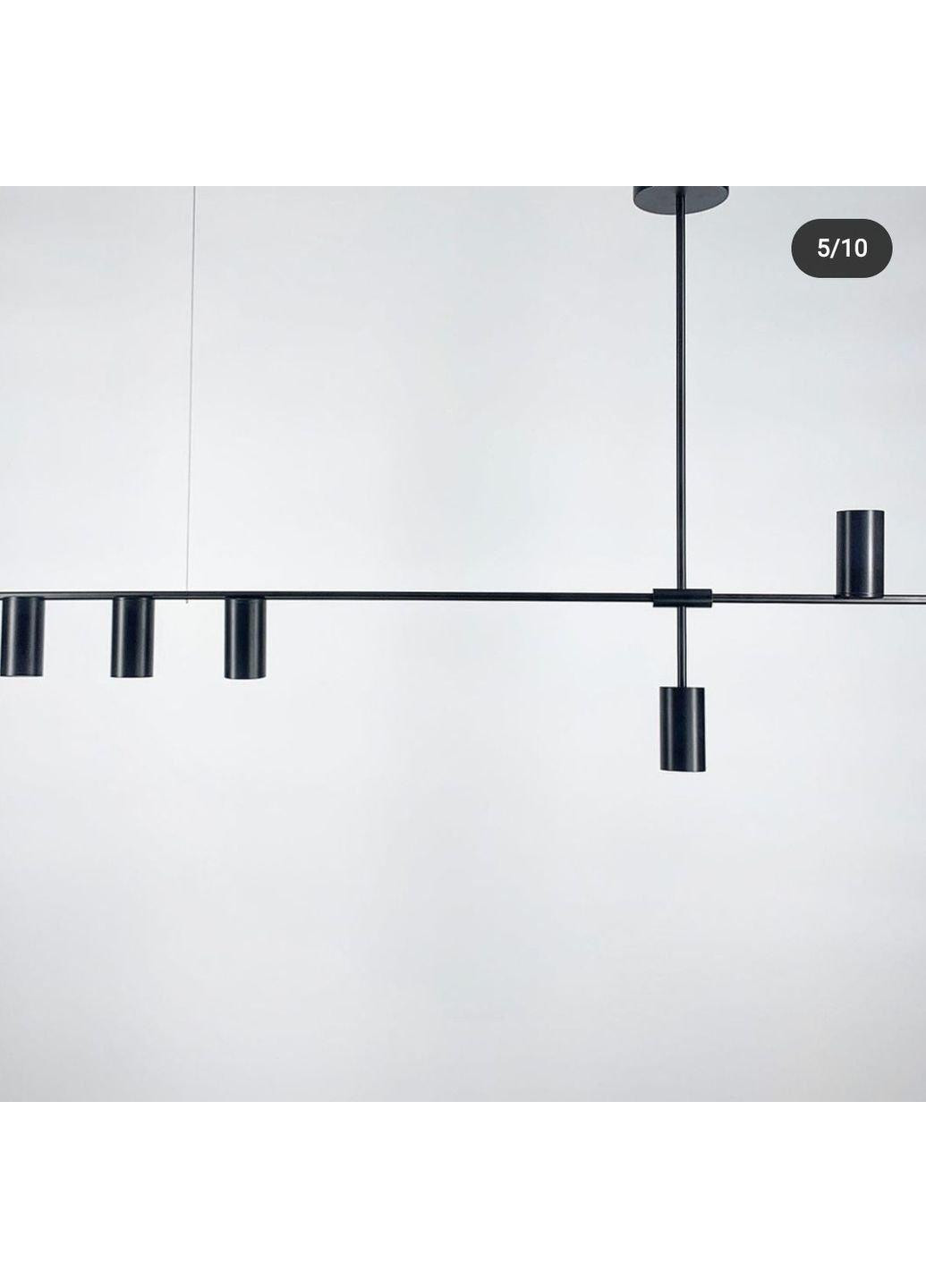 Люстра потолочная на 5 лампочек MD8021/5-bk-k Черный 35х20х123 см. Sunnysky (253122237)
