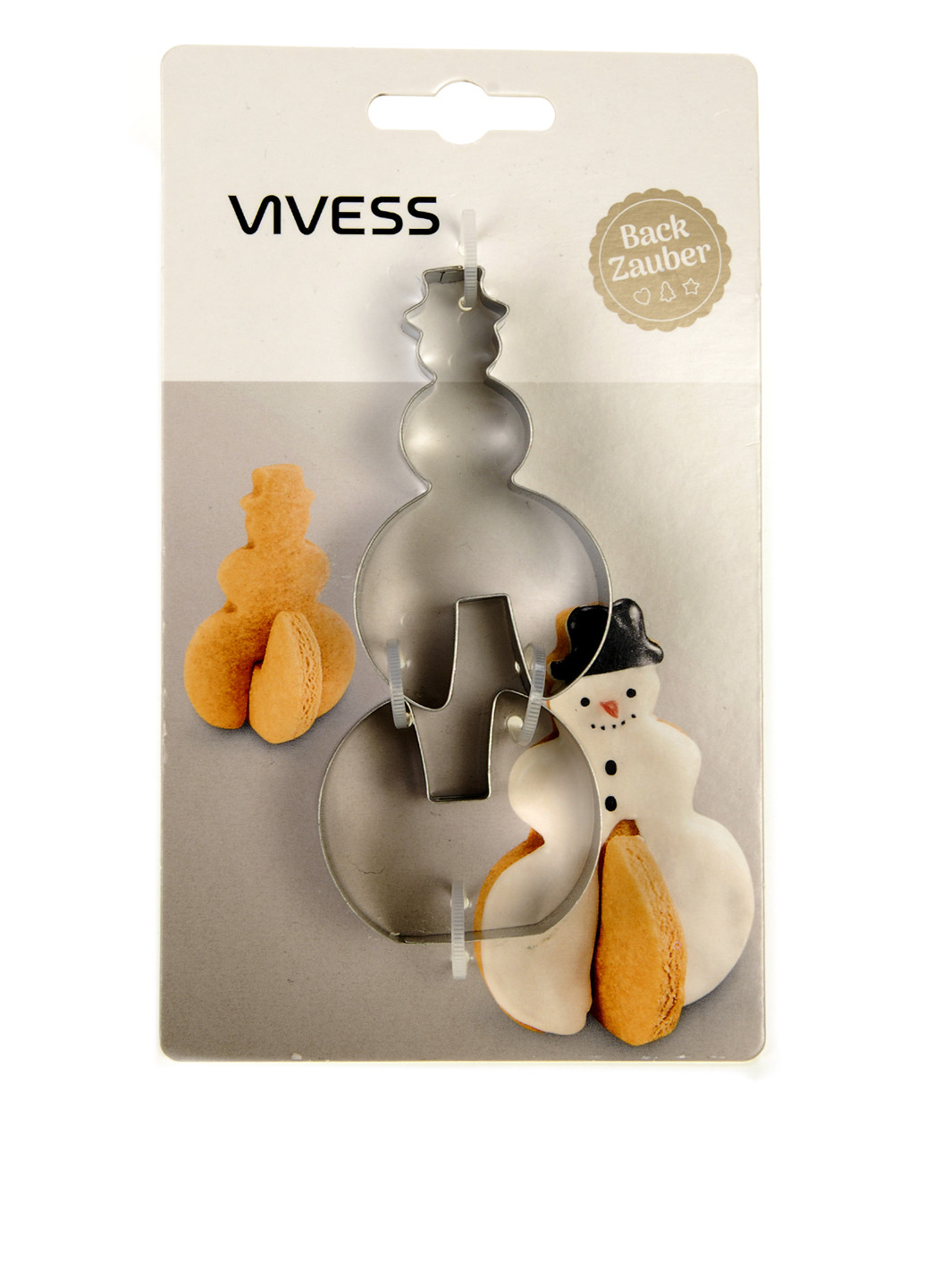 Форма для печива Сніговик (2 шт.) Vivess (142795168)
