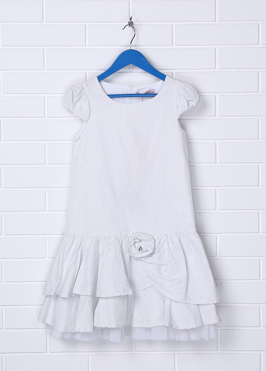 Белое платье Miss Blumarine (76200919)