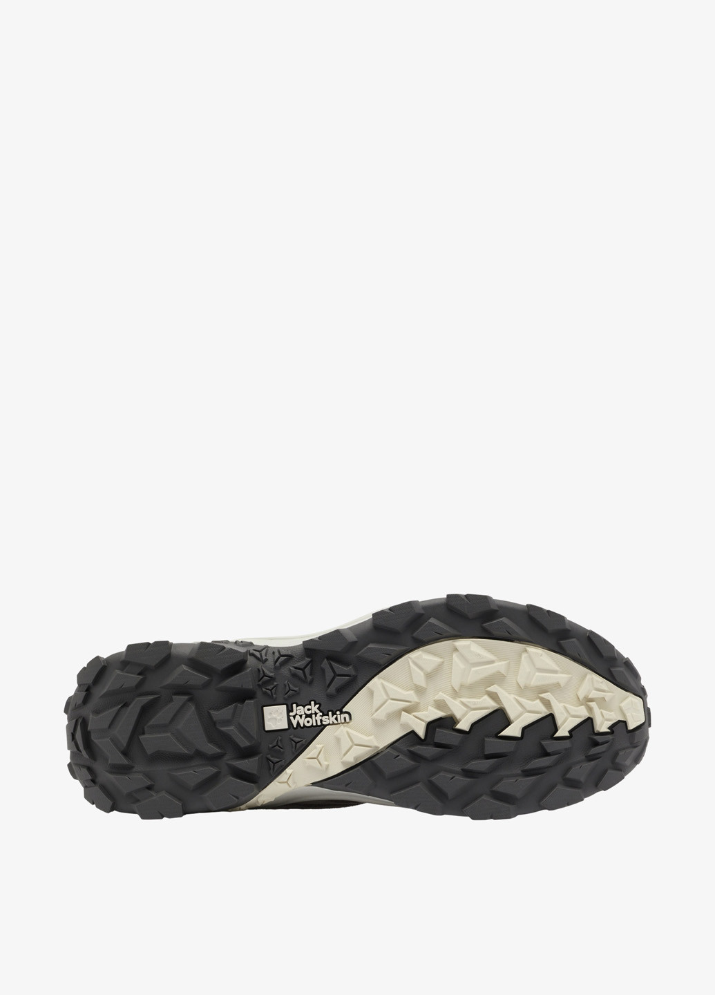 Серые осенние ботинки хайкеры Jack Wolfskin