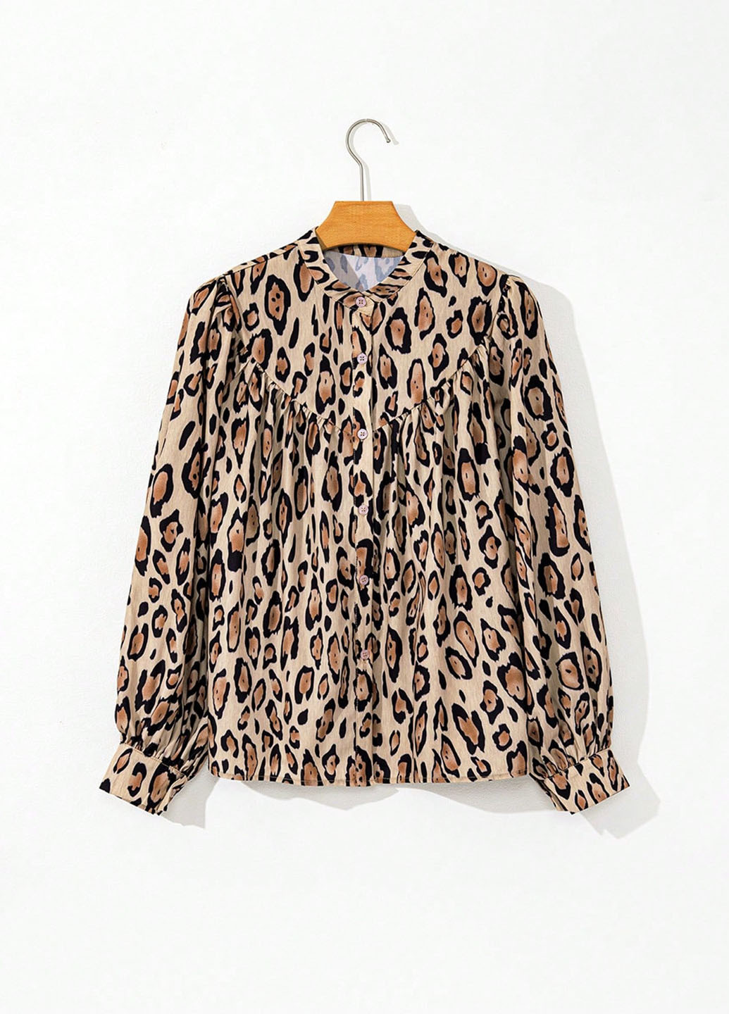 Бежевая блуза SHEIN