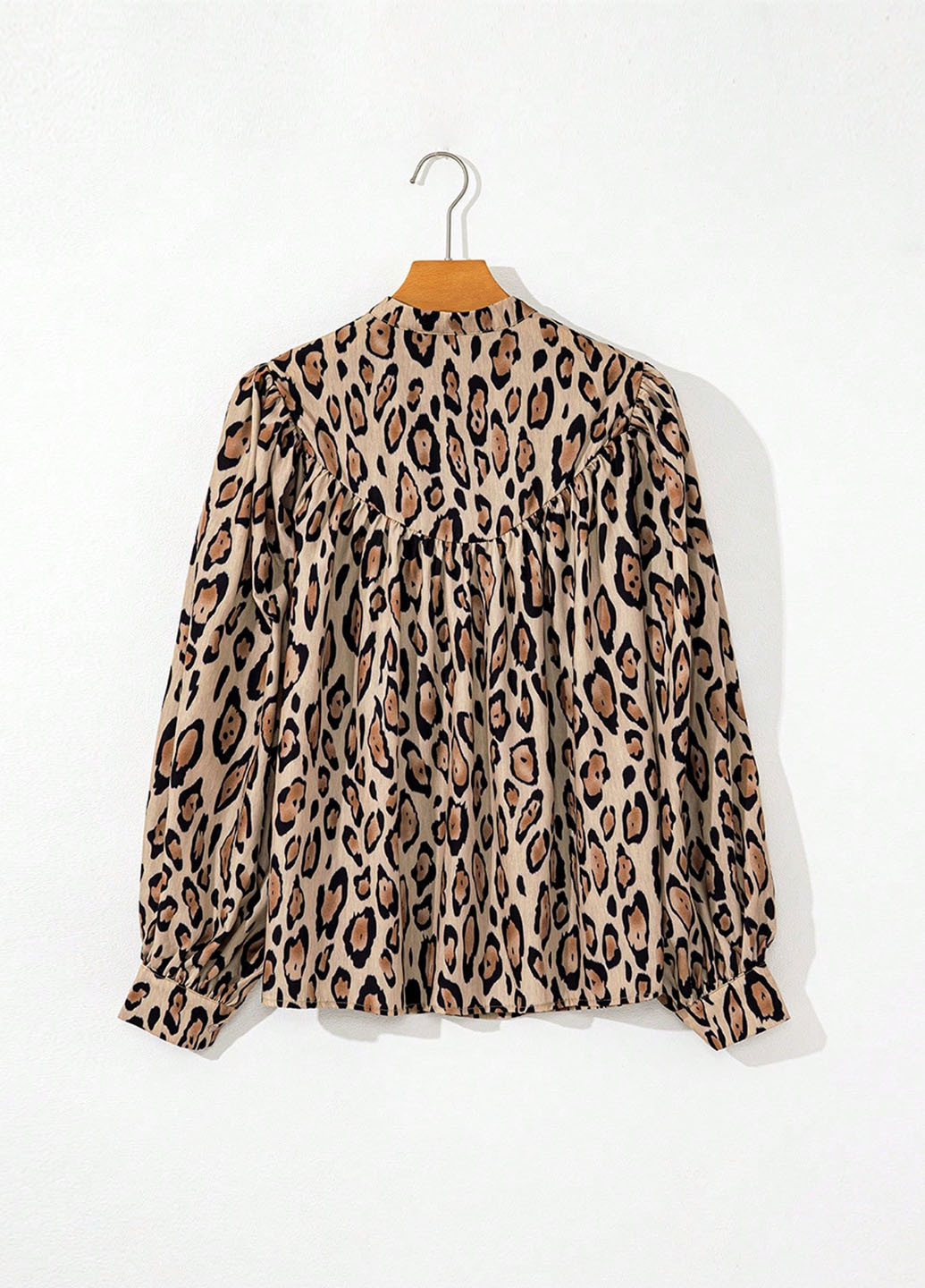 Бежевая блуза SHEIN