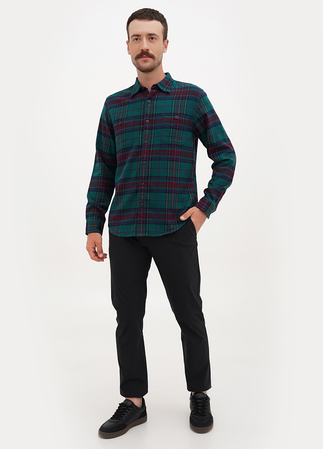 Черные кэжуал демисезонные прямые брюки J.Crew