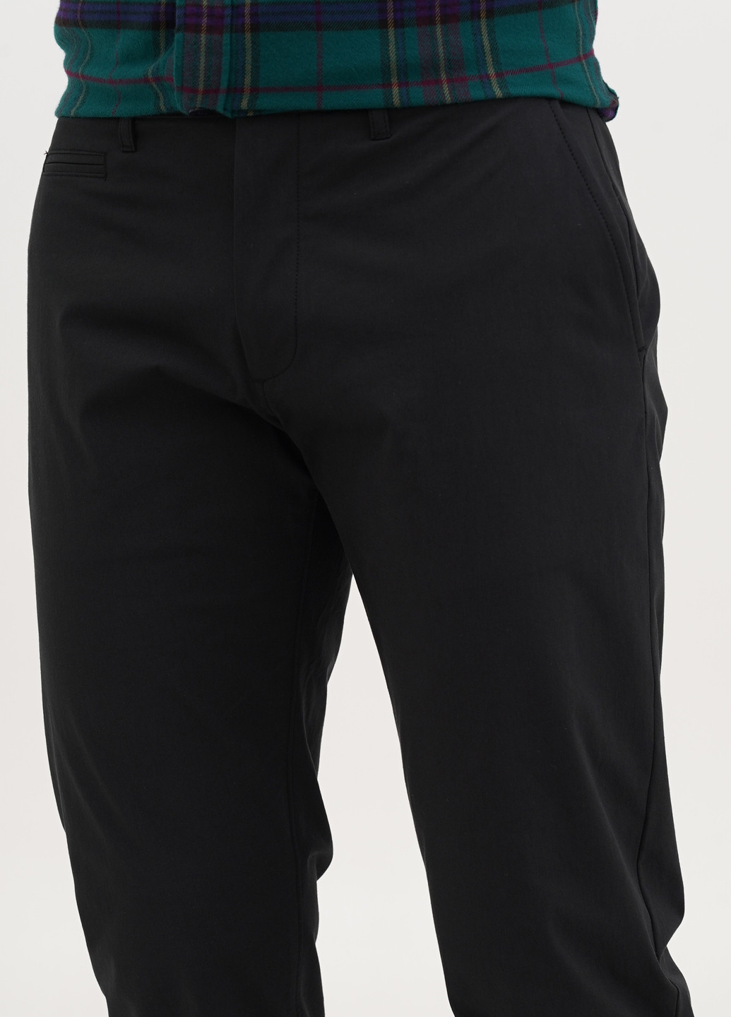 Черные кэжуал демисезонные прямые брюки J.Crew