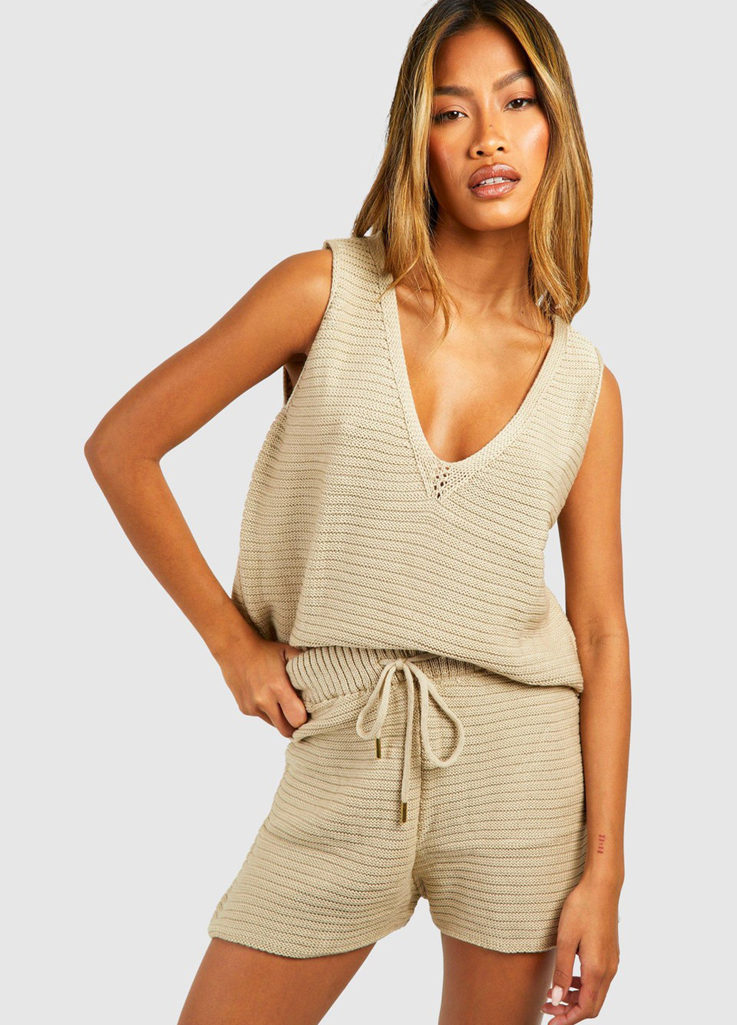 Костюм (жилет, шорти) Boohoo (322266386)