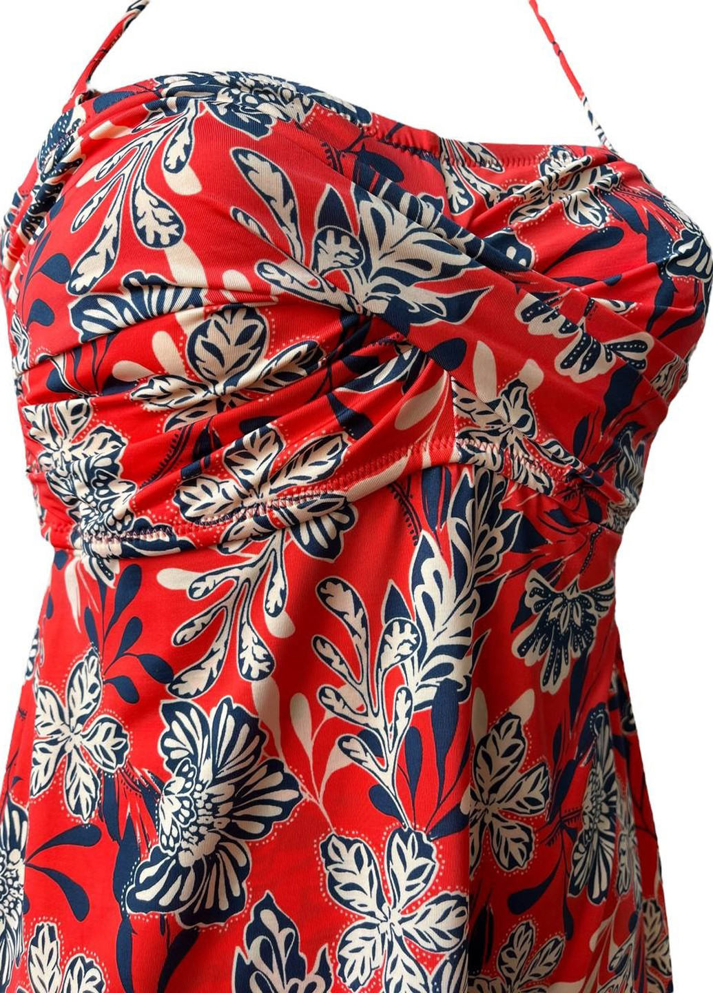 Червоний літній купальник купальник-сукня Garnet Hill