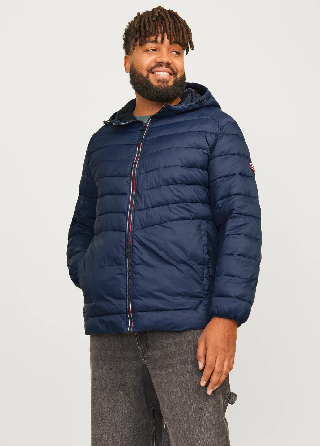 Синяя демисезонная куртка Jack & Jones