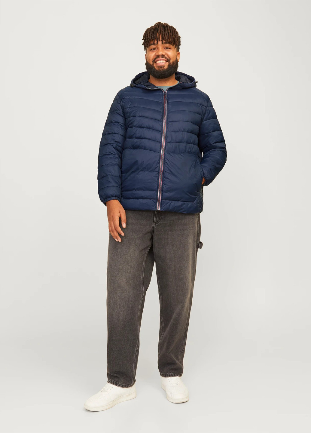 Синяя демисезонная куртка Jack & Jones