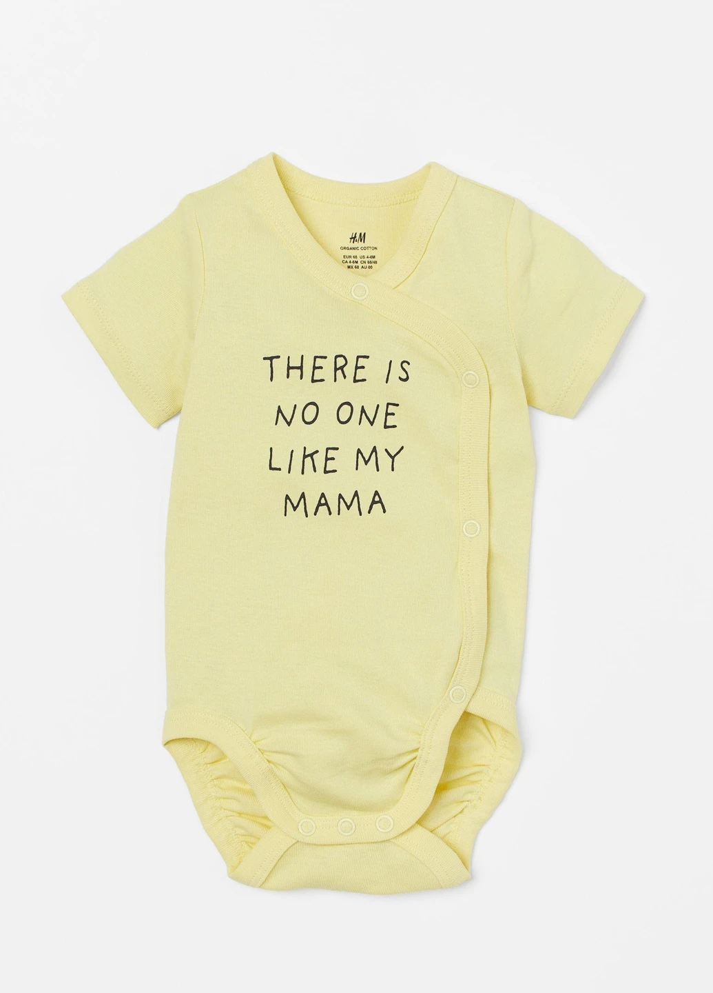 Боді,лимонний з принтом, H&M (254866021)