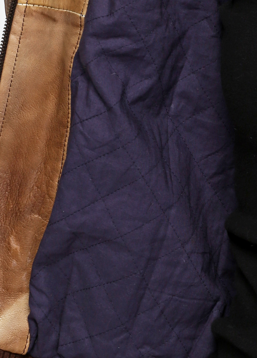 Бежевая демисезонная куртка кожаная Jagger & Evans