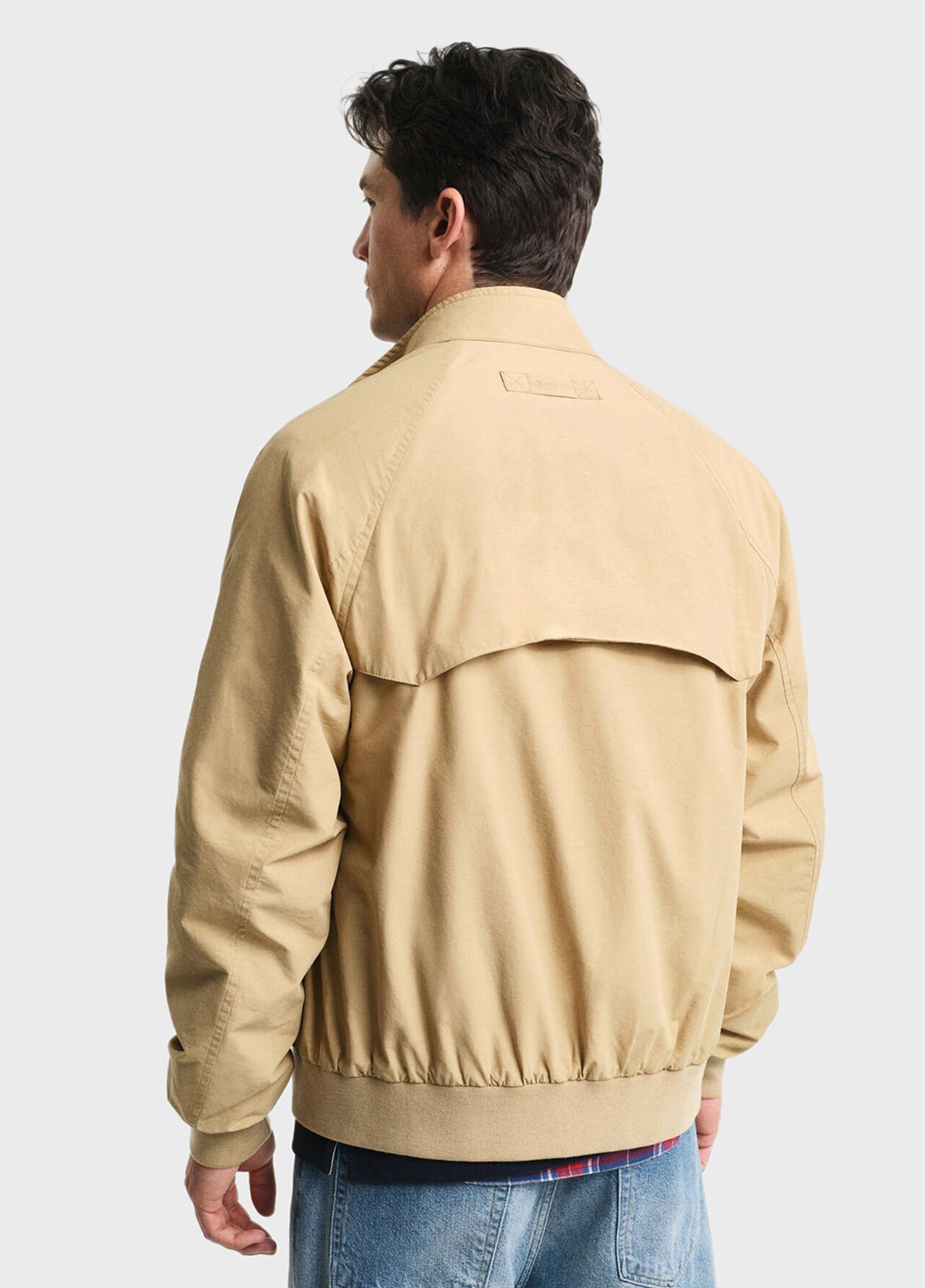 Бежевая демисезонная ветровка Gant
