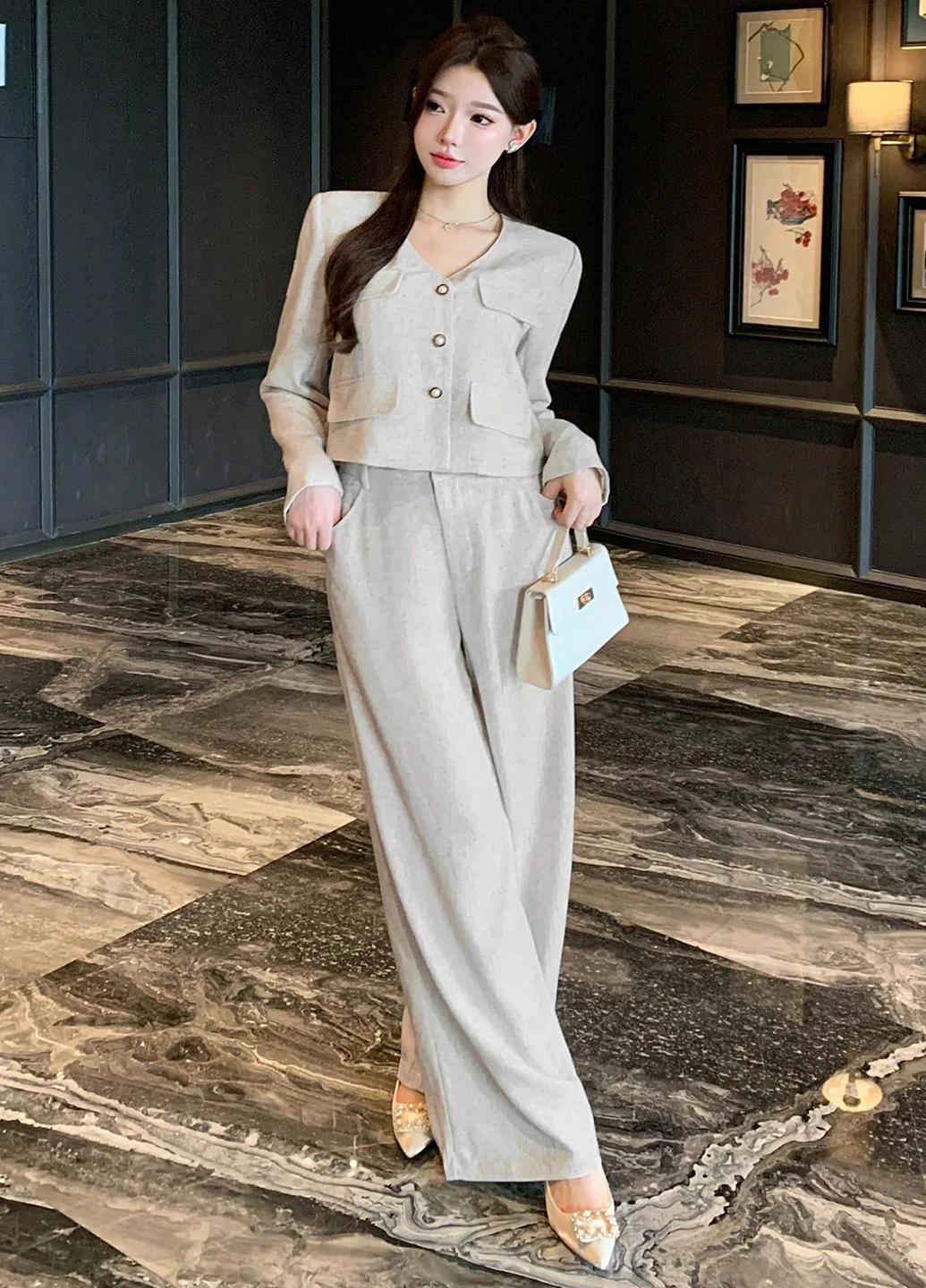 Костюм (жакет, брюки) SHEIN (332708860)